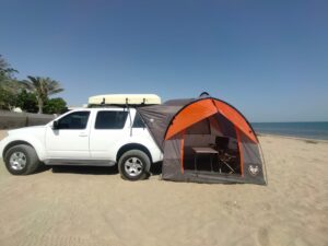 Pathfinder with Tailgate Tent