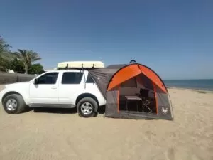Camping Equipment - A Complete Guide to Renting 2 Pathfinder with Tailgate Tent