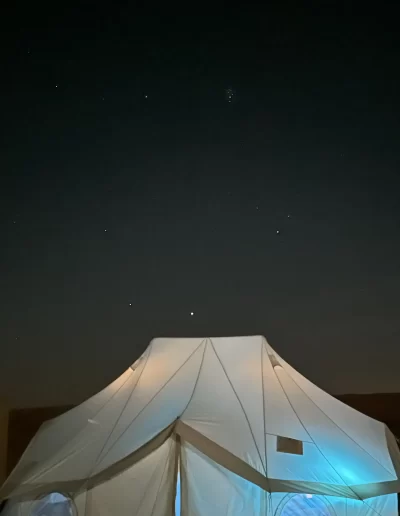 desert night camp oman